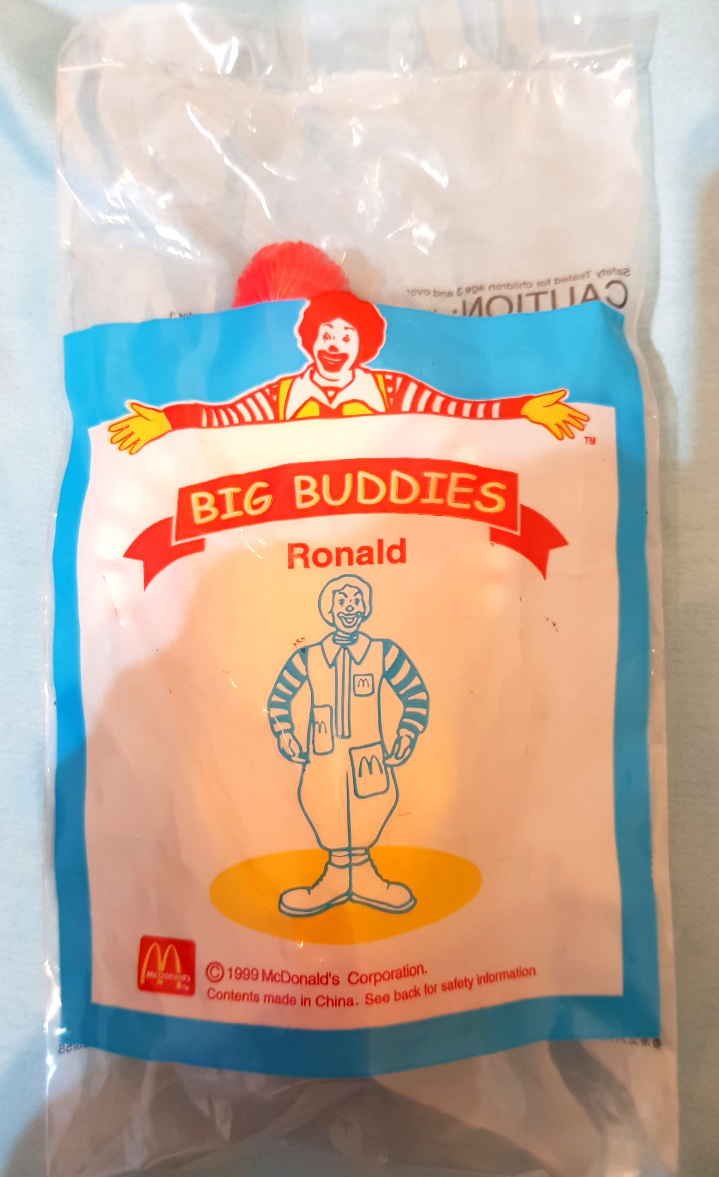 Rare McDonalds 1999 Big Buddies Ronald.Sealed, Hobbies & Toys ...