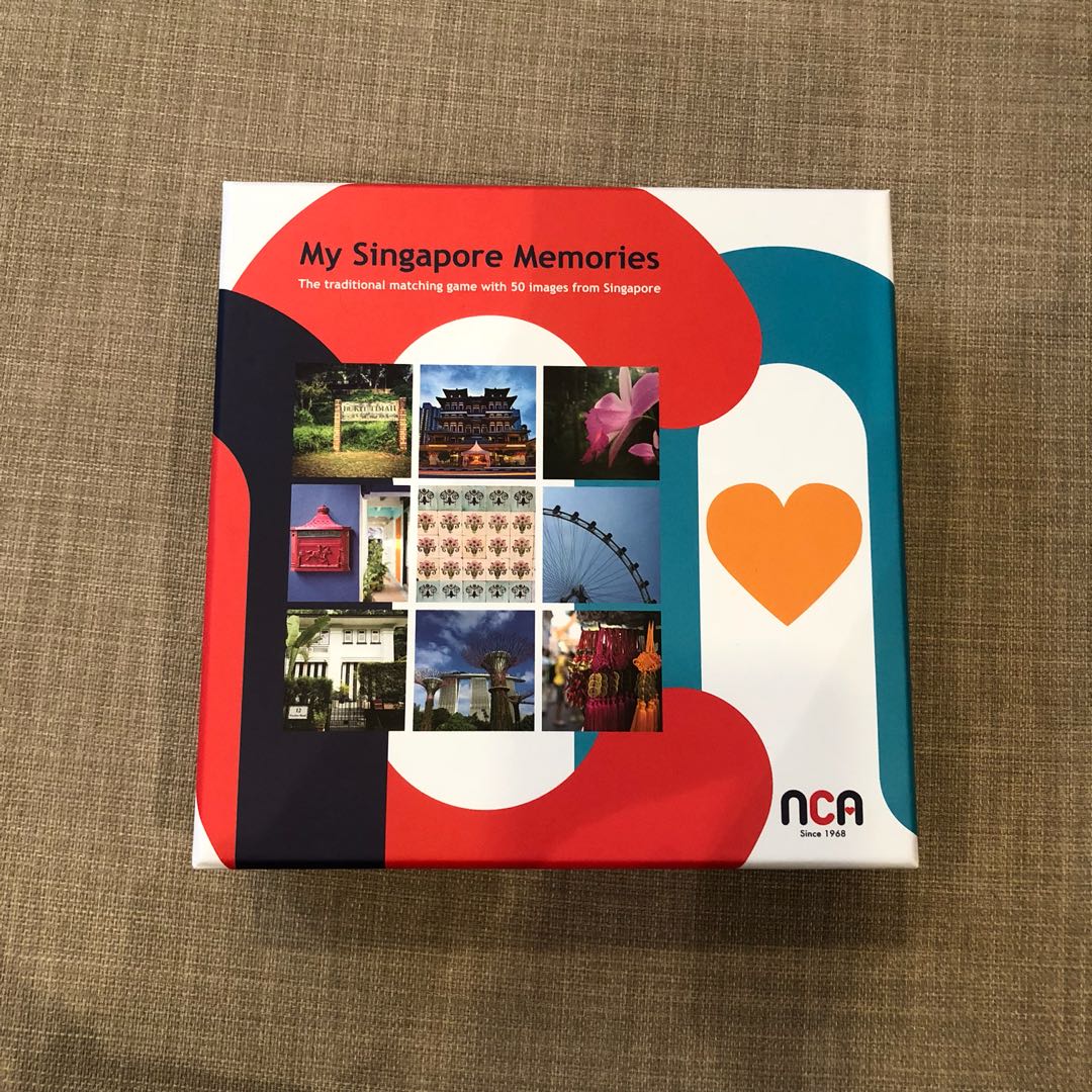 Singapore memory game, Hobbies & Toys, Toys & Games on Carousell
