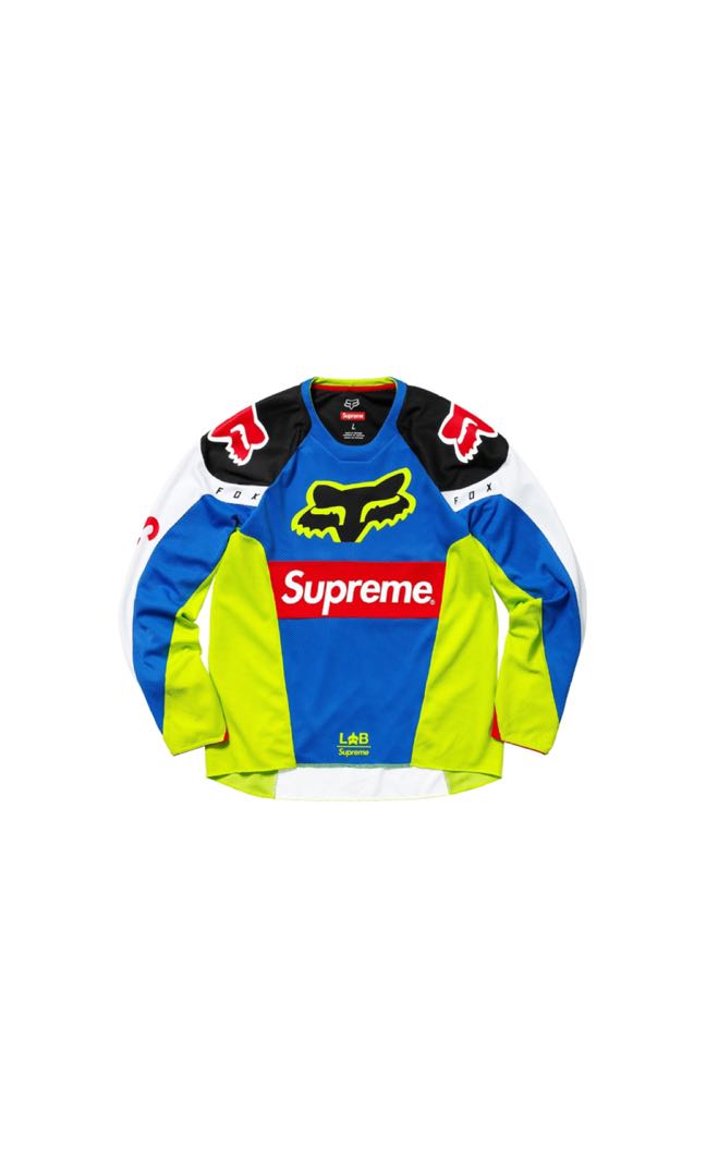 Supreme fox racing on sale moto jersey top multicolor