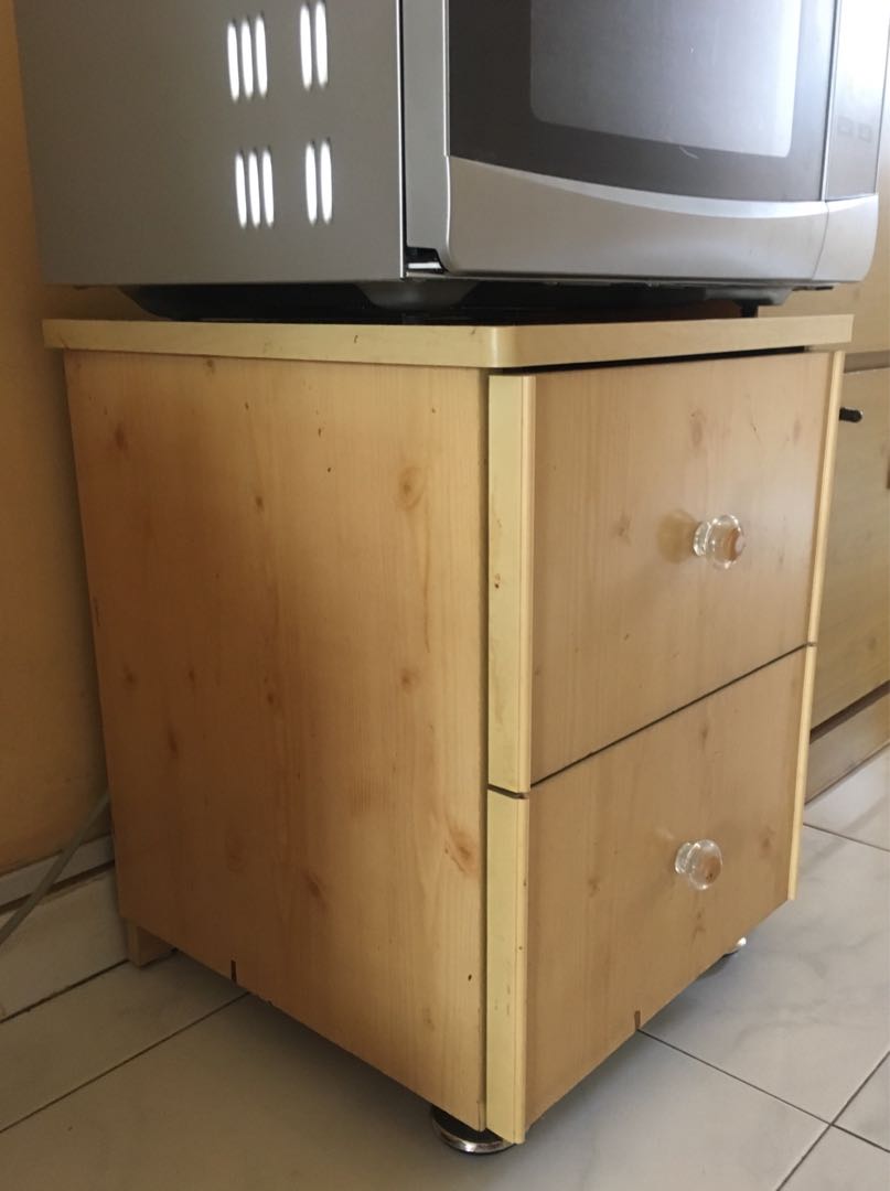 Used Small Cabinet Furniture Shelves Drawers On Carousell