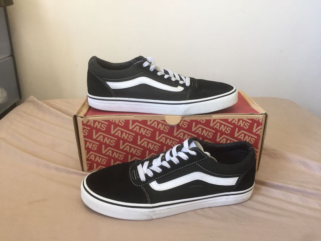 ward suede canvas vans