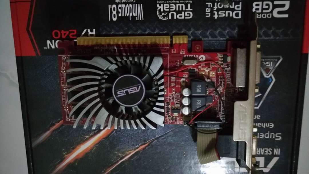 Vga Asus R7 240 2gb Ddr3 Elektronik Komputer Desktop Di Carousell