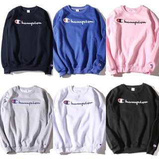 Champion crew jumper 6 colours size S- XXL Champion crew jumper 6 colours size S- XXL