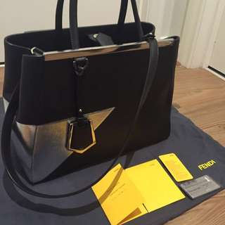 Authentic Fendi Medium 2Jours
