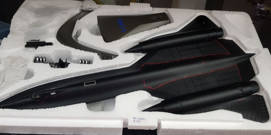 sr 71 diecast model