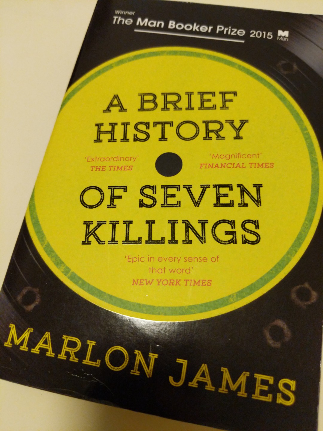 A Brief History Of Seven Killings By Marlon James Books Stationery Fiction On Carousell
