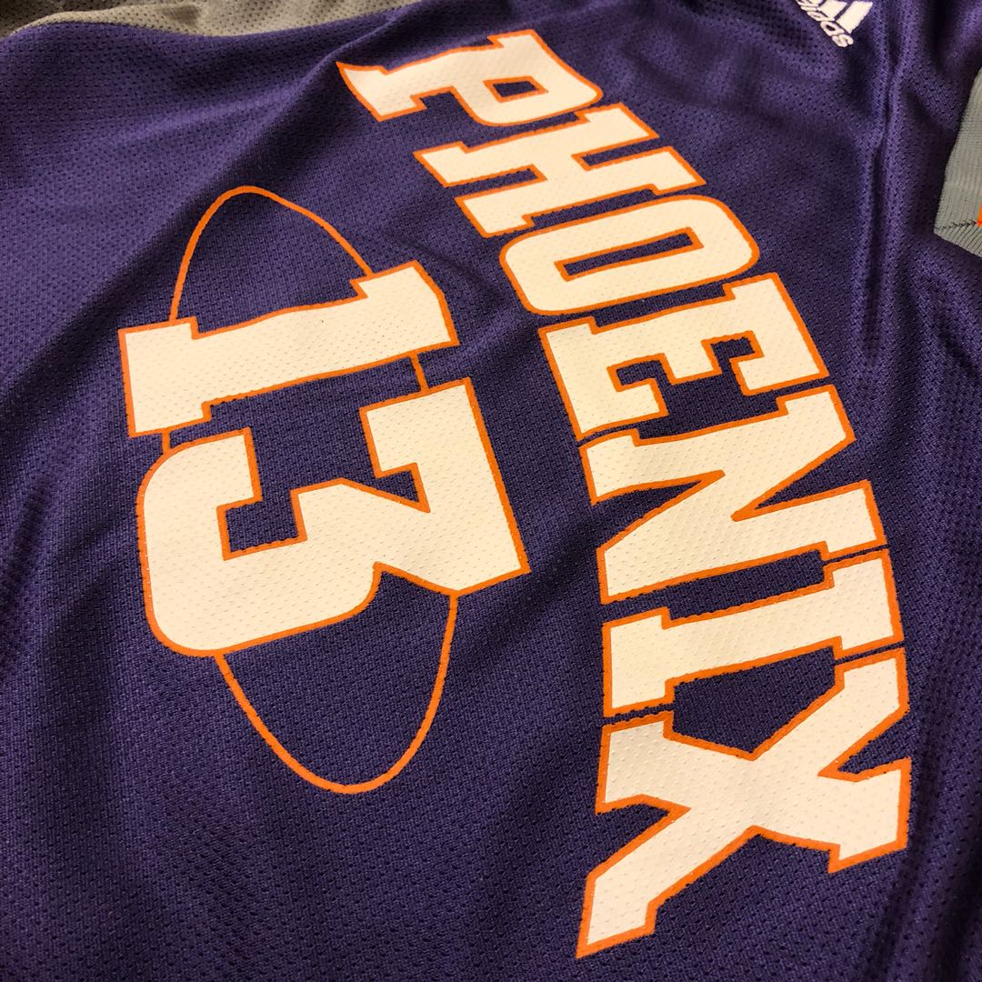 Steve Nash Phoenix Suns Los Suns Adidas Swingman Jersey Noche Latina Size  42 #13