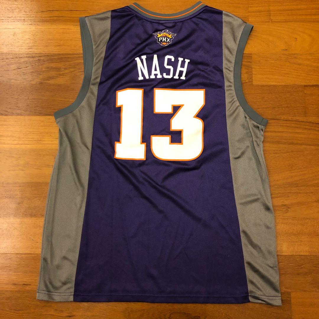 Orange steve nash top jersey