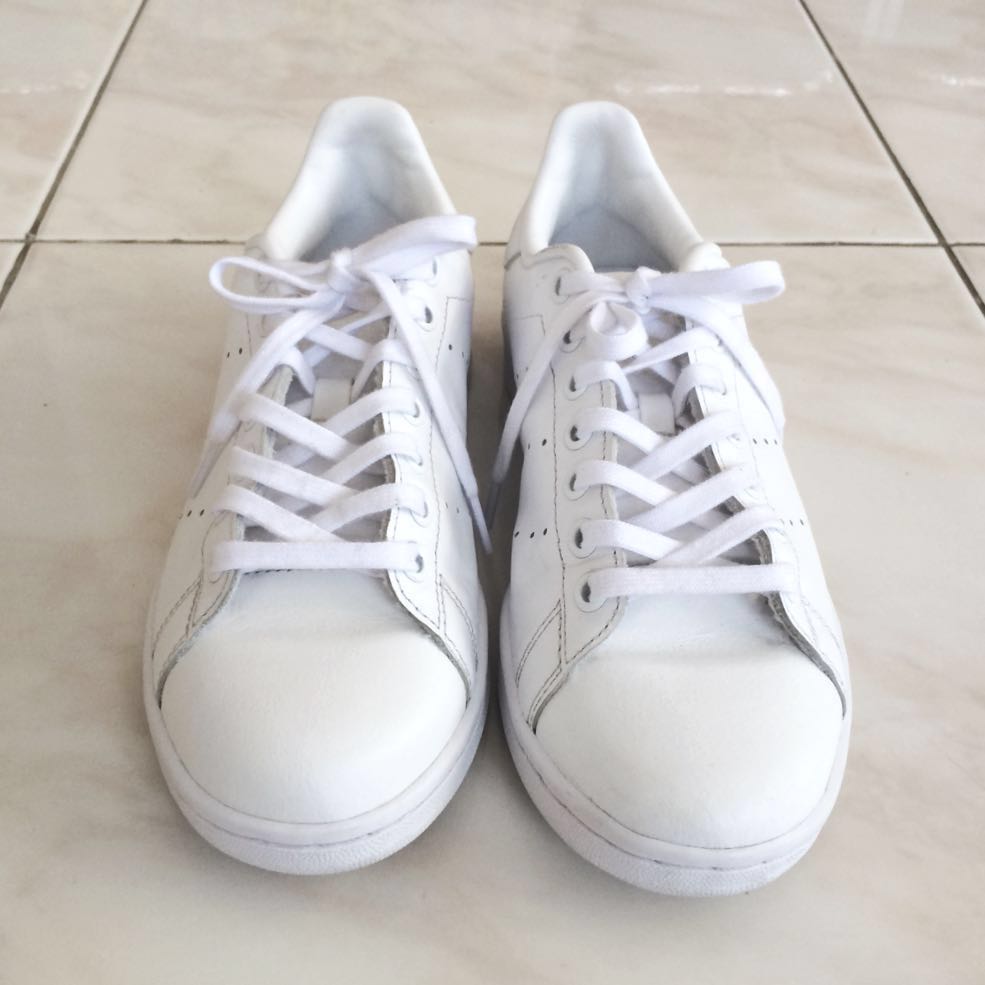 adidas stan smith full white