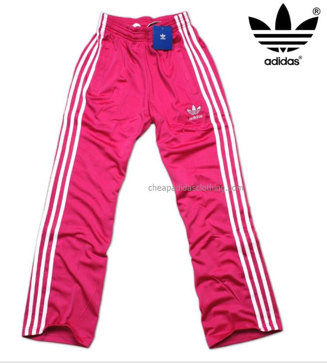 pink adidas training pants