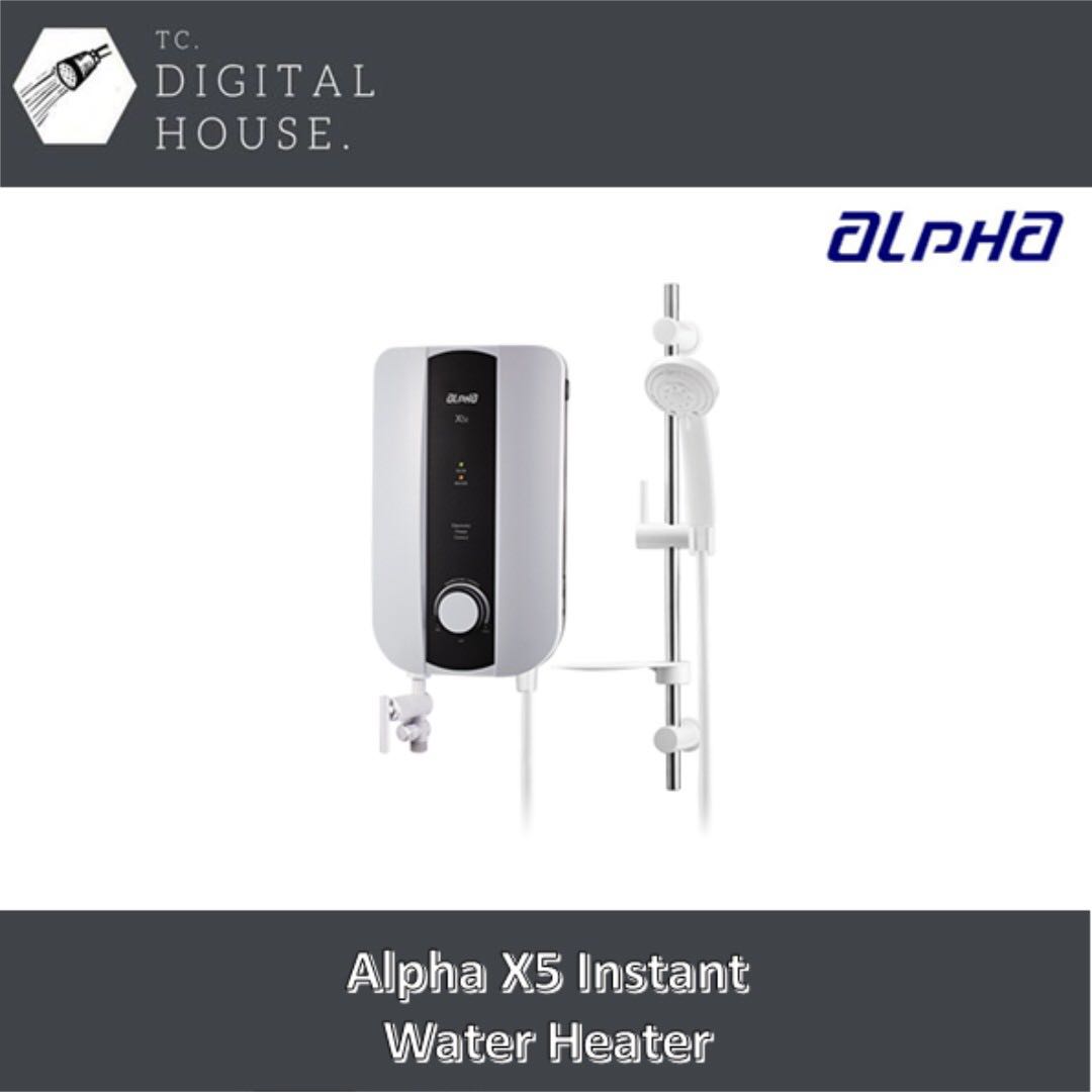 Alpha X5 Instant Water Heater, TV & Home Appliances, Water Heater