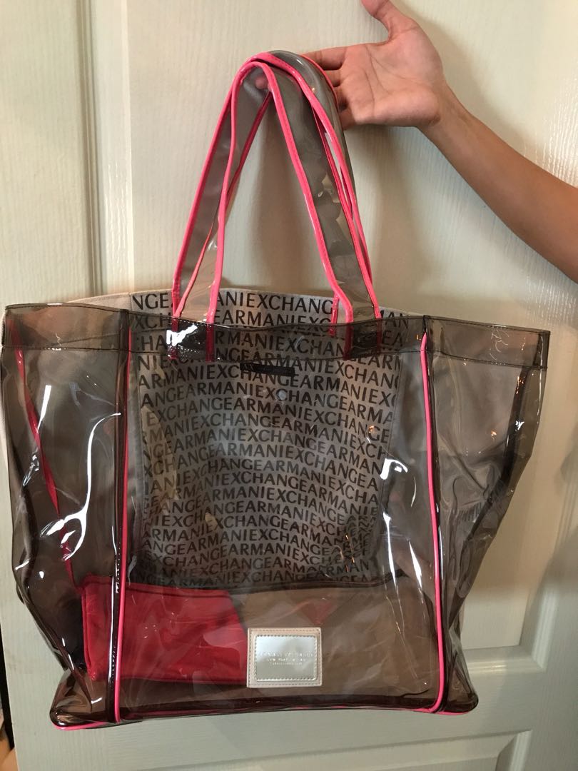armani exchange tote bag