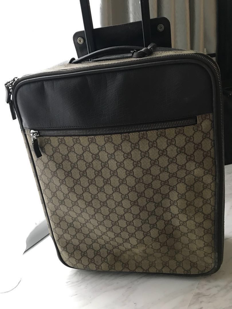 leather trolley bag