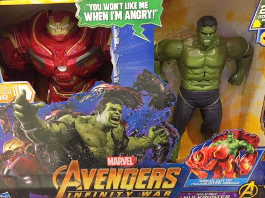 Hulk out hulkbuster toy hotsell