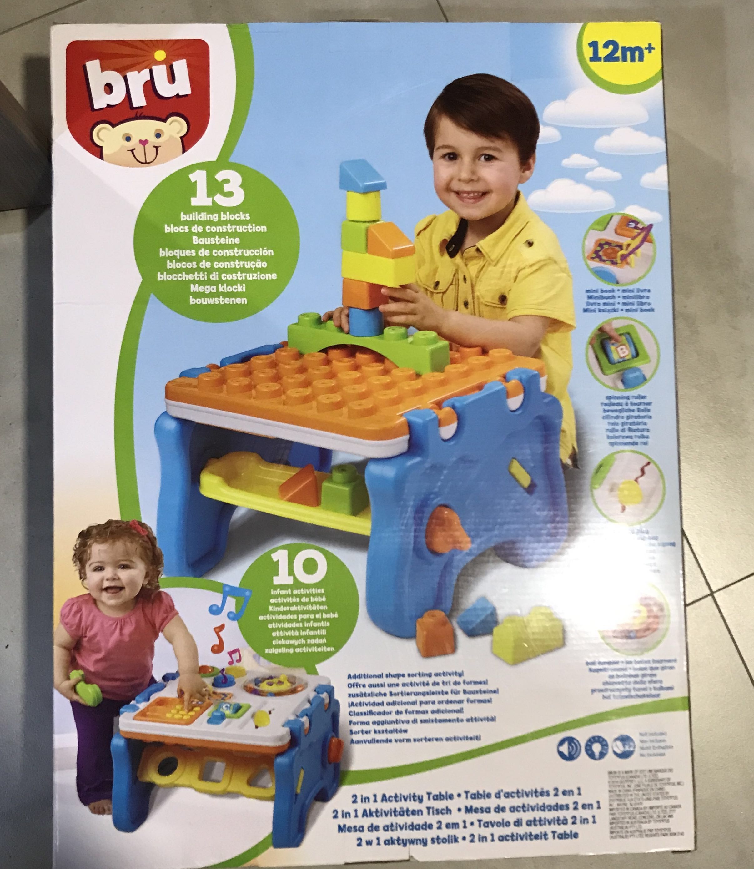 Bruin 2 in 1 activity table outlet