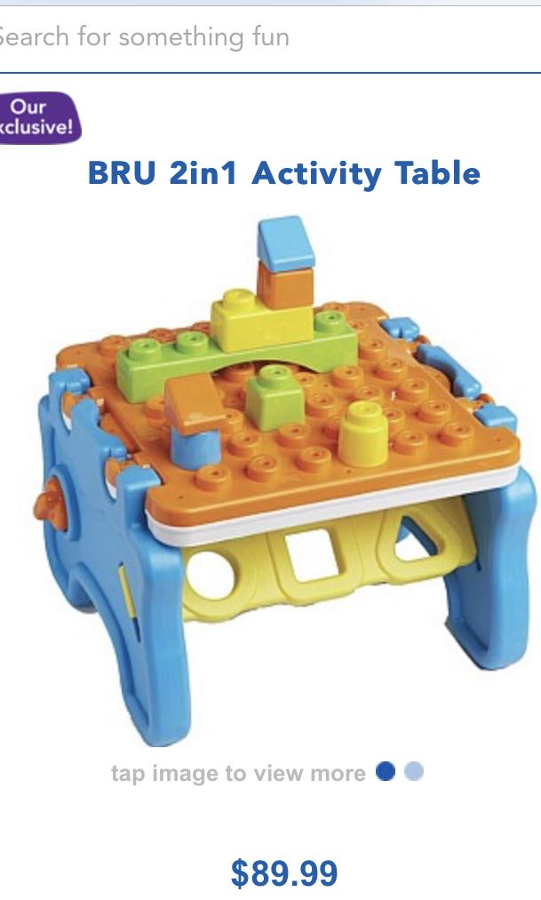 BN Bruin 2 in 1 Activity Table Babies Kids Baby Nursery Kids Furniture Kids Tables Chairs on Carousell
