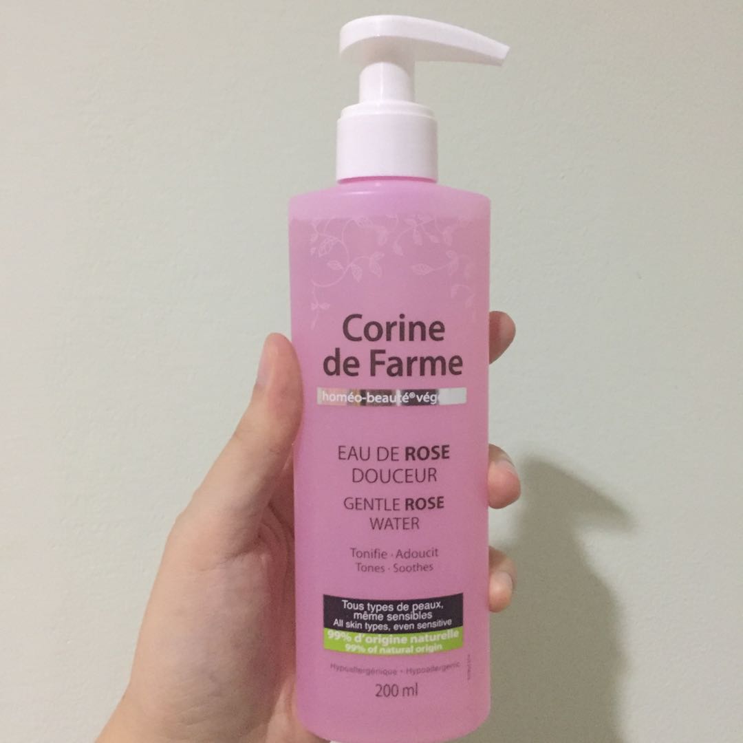 Review Corine De Farme Gentle Rose Water Vier