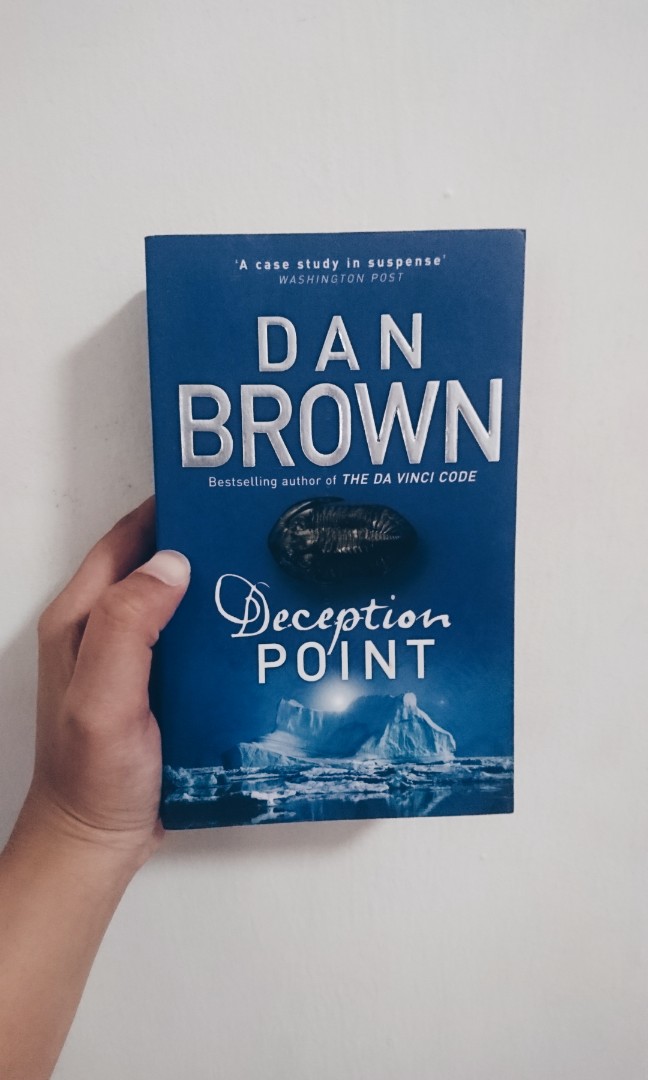 Deception Point By Dan Brown Books Stationery Fiction On Carousell