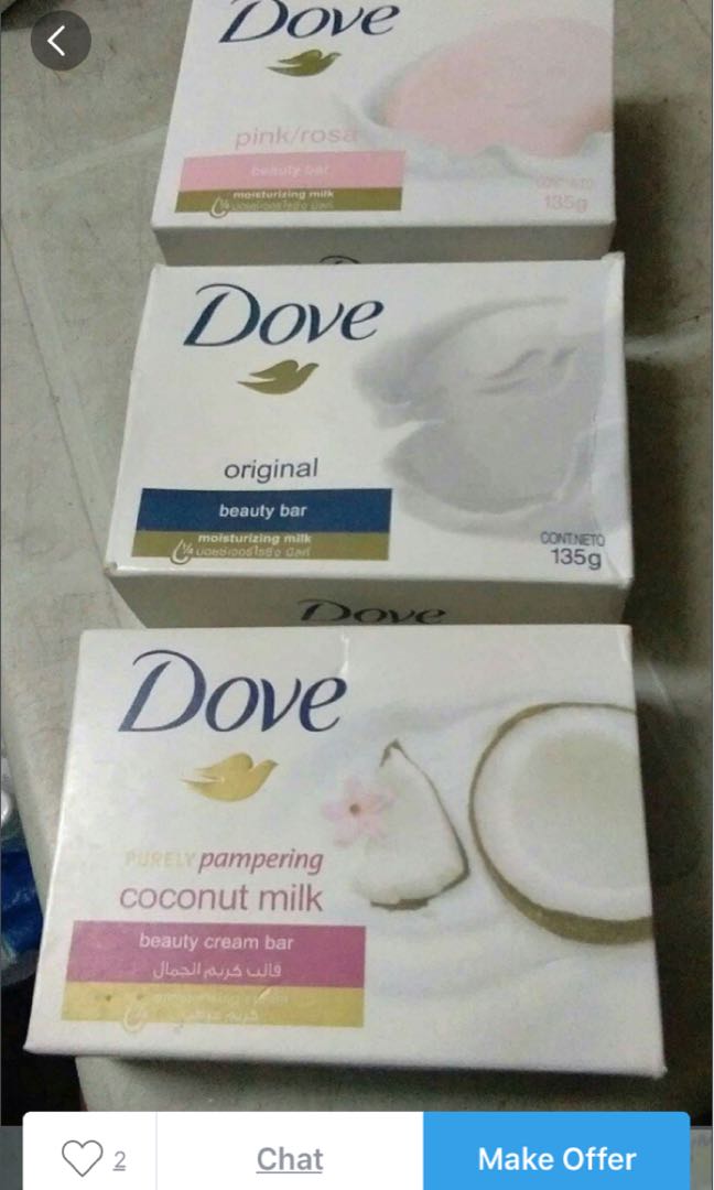 Dove Soap, Beauty & Personal Care, Bath & Body, Body Care on Carousell