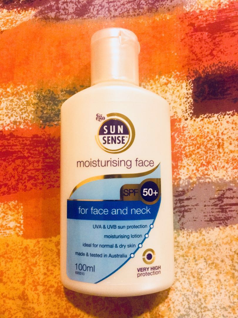 sunsense moisturising face