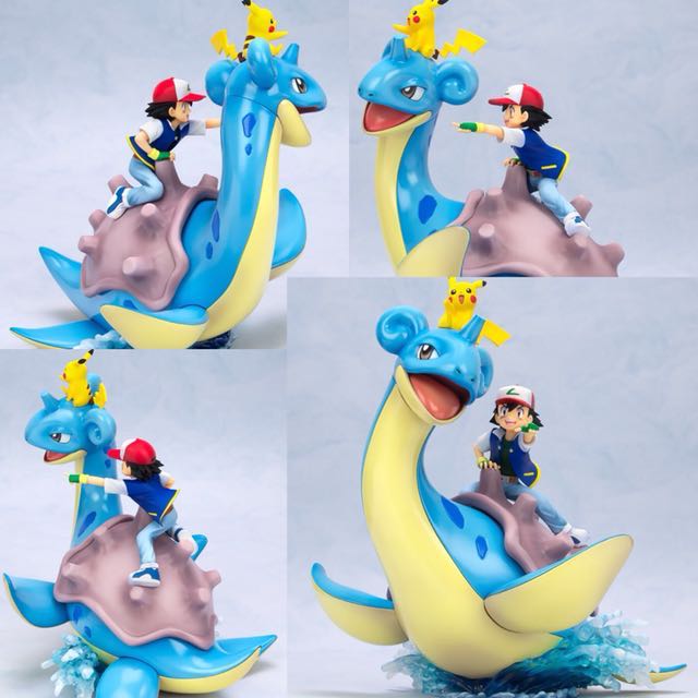 G E M Series Pokemon Ash Pikachu Lapras Complete Figure Toys Games Bricks Figurines On Carousell - ash pikachu roblox