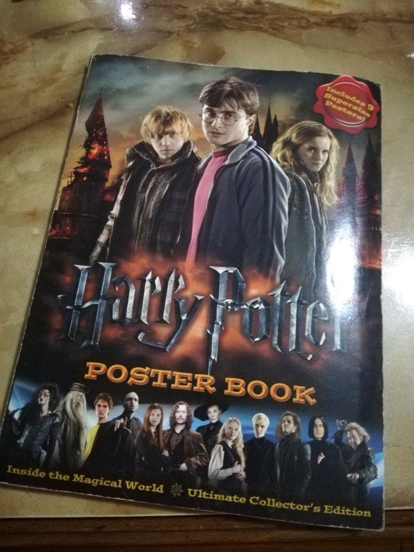 Harry Potter Poster Book Books Magazines Others On Carousell