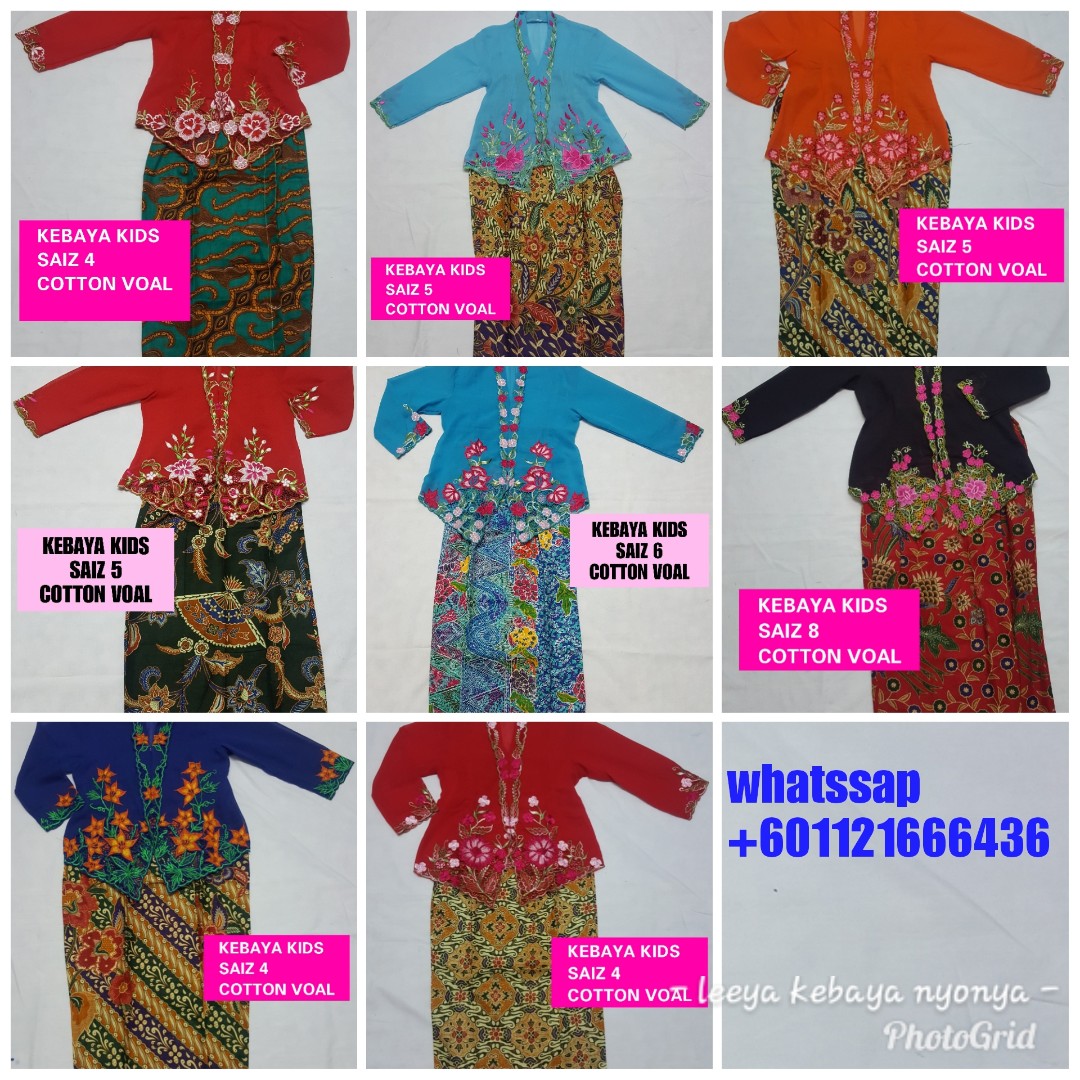 30+ Ide Baju Kebaya Nyonya Budak