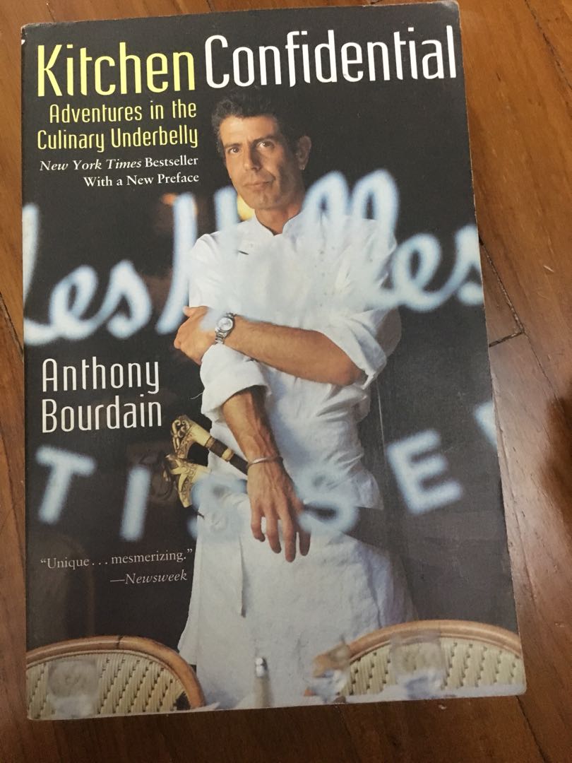 Kitchen Confidential Anthony Bourdain Books Stationery Fiction On Carousell