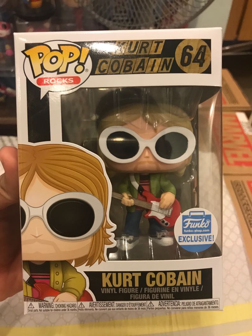 Kurt Cobain Funko Hobbies Toys Toys Games on Carousell