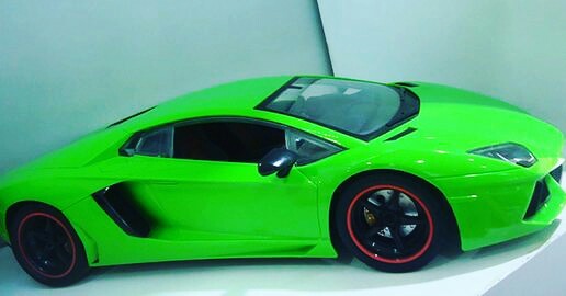 Unduh Gambar Mobil  Lamborghini Warna  Hijau 