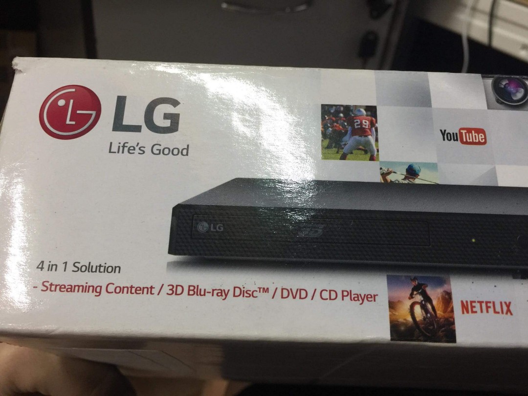 Lg Bpm 55 3d Blu Ray Player With Streaming Services And Wifi