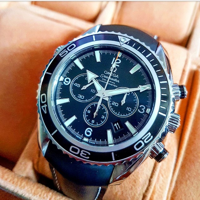 Sold Omega Seamaster Planet Ocean Chronograph 600m Ref 2910 50 81 Luxury Watches On Carousell