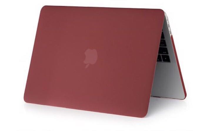 maroon macbook air case