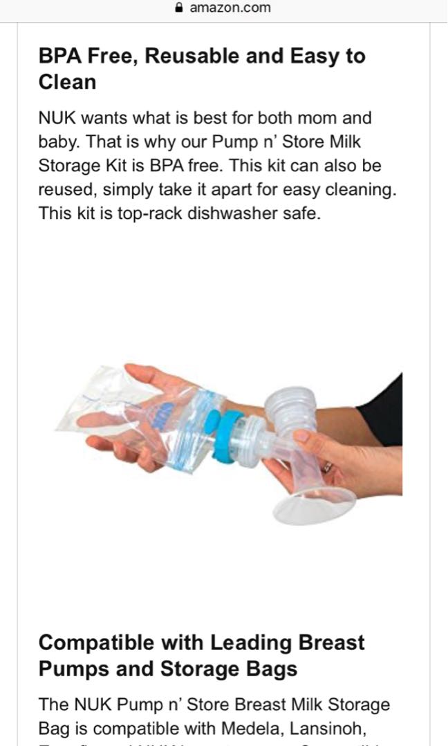 Nuk pump n sales store