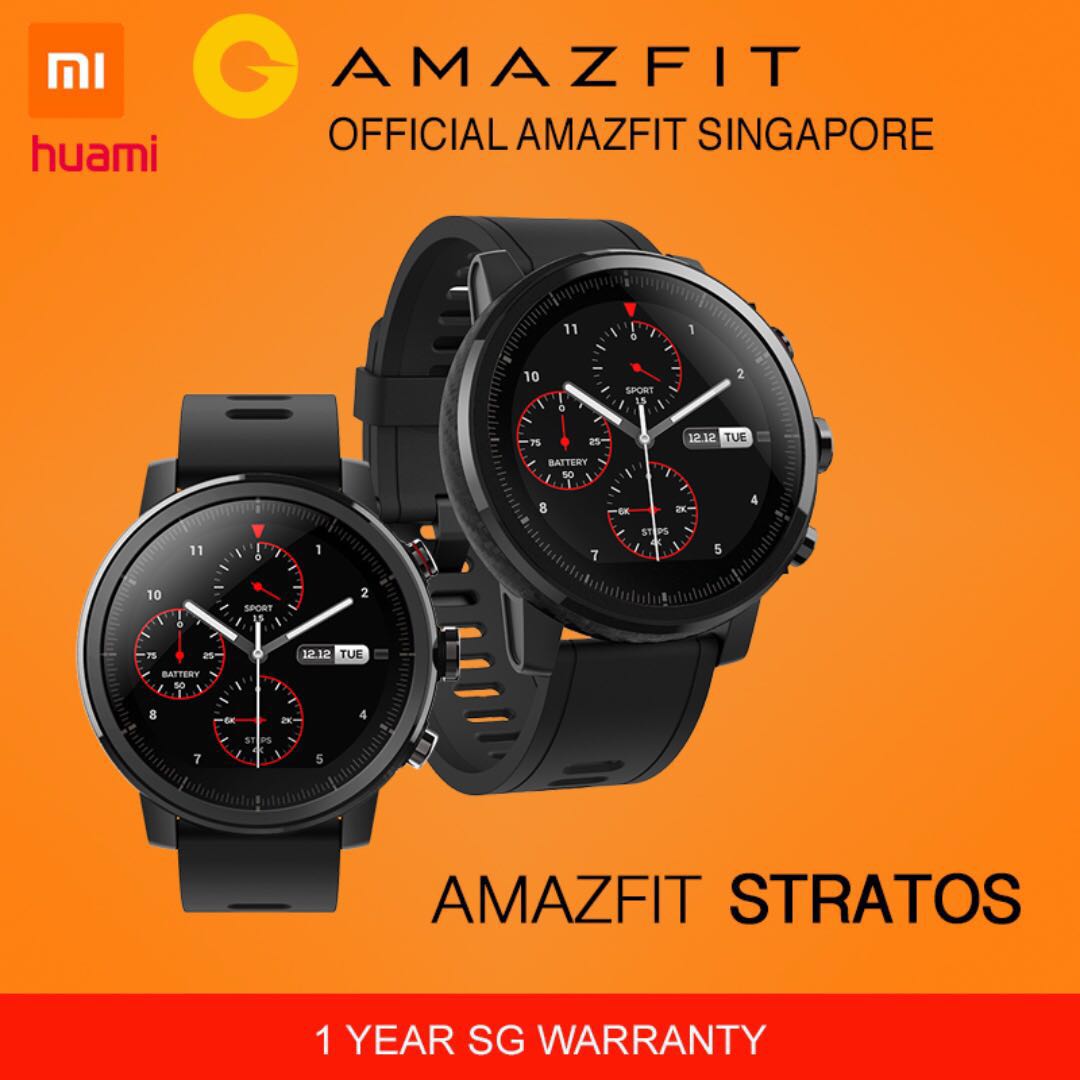 Xiaomi amazfit stratos smart sport black outlet