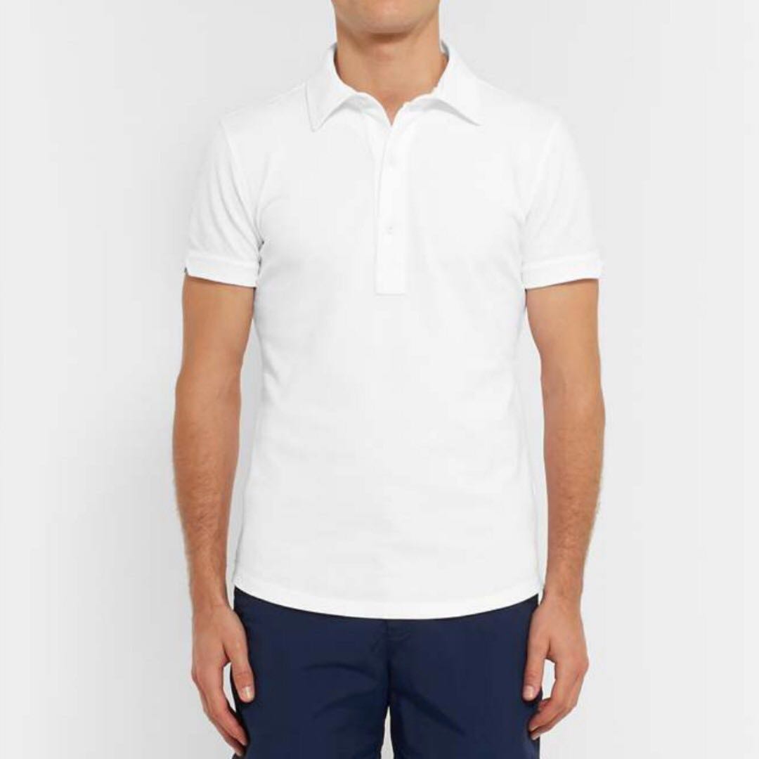 Orlebar Brown + Kingsman Sebastian Cotton-Pique Polo Shirt, Men's ...