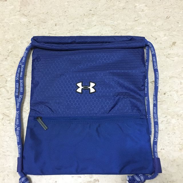 royal blue drawstring bag