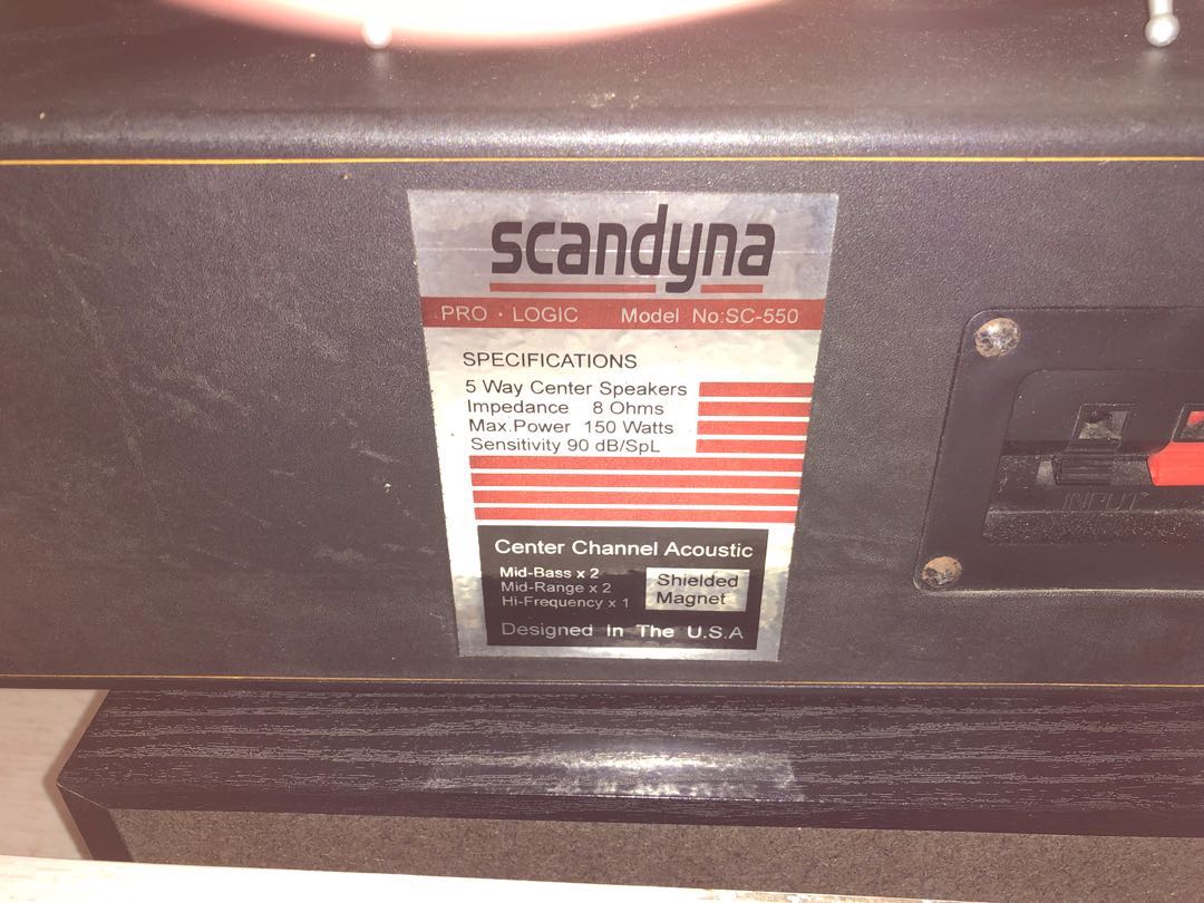 scandyna center speaker