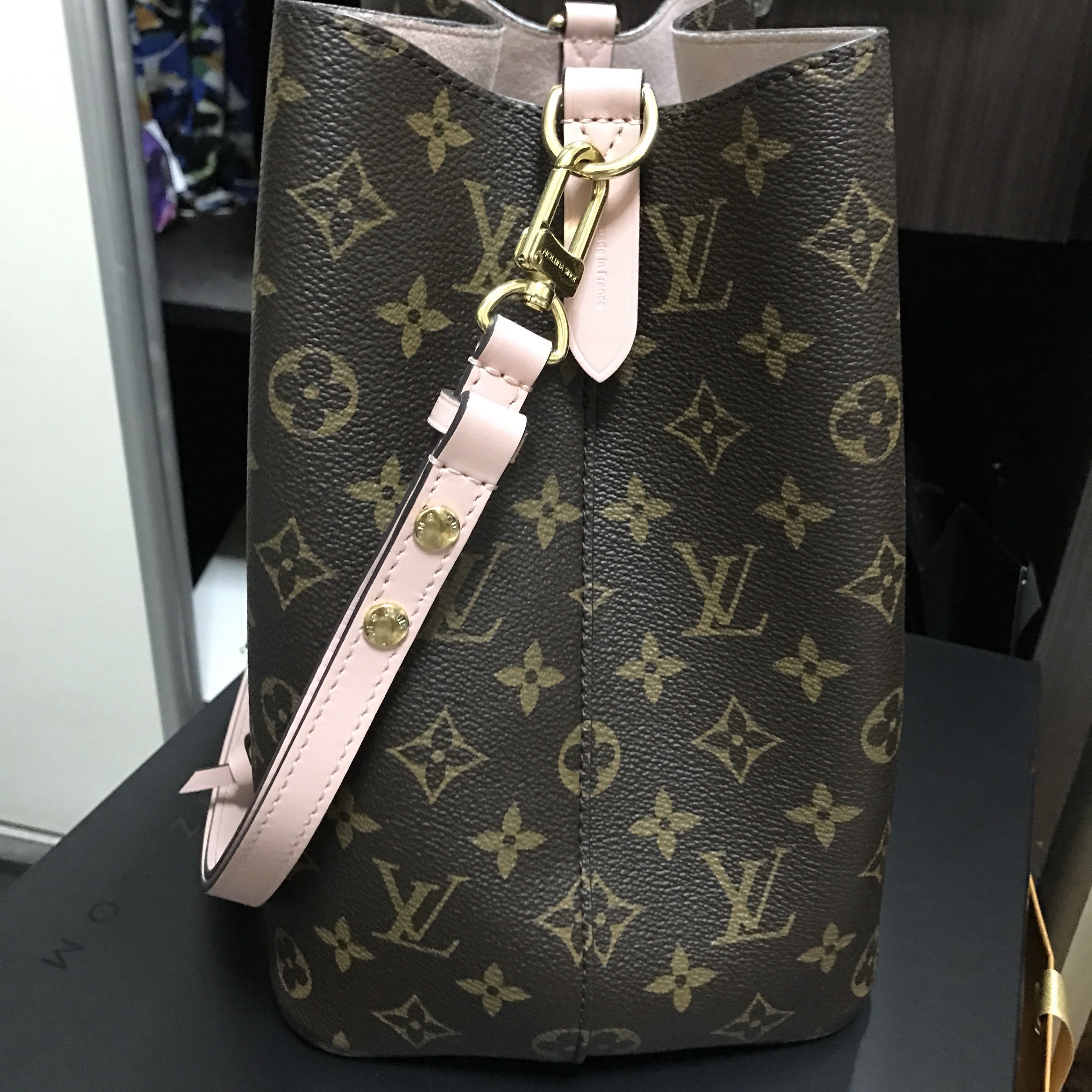Louis Vuitton Neo Noe Azur with Rose Ballerine - A World Of Goods For You,  LLC