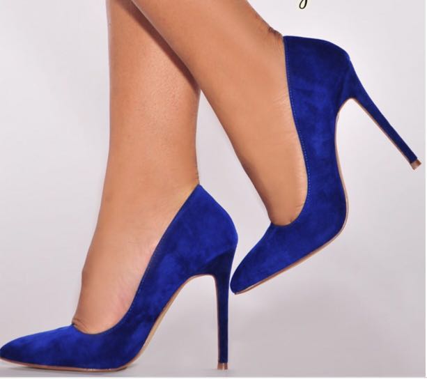 Steve madden royal blue heels sale