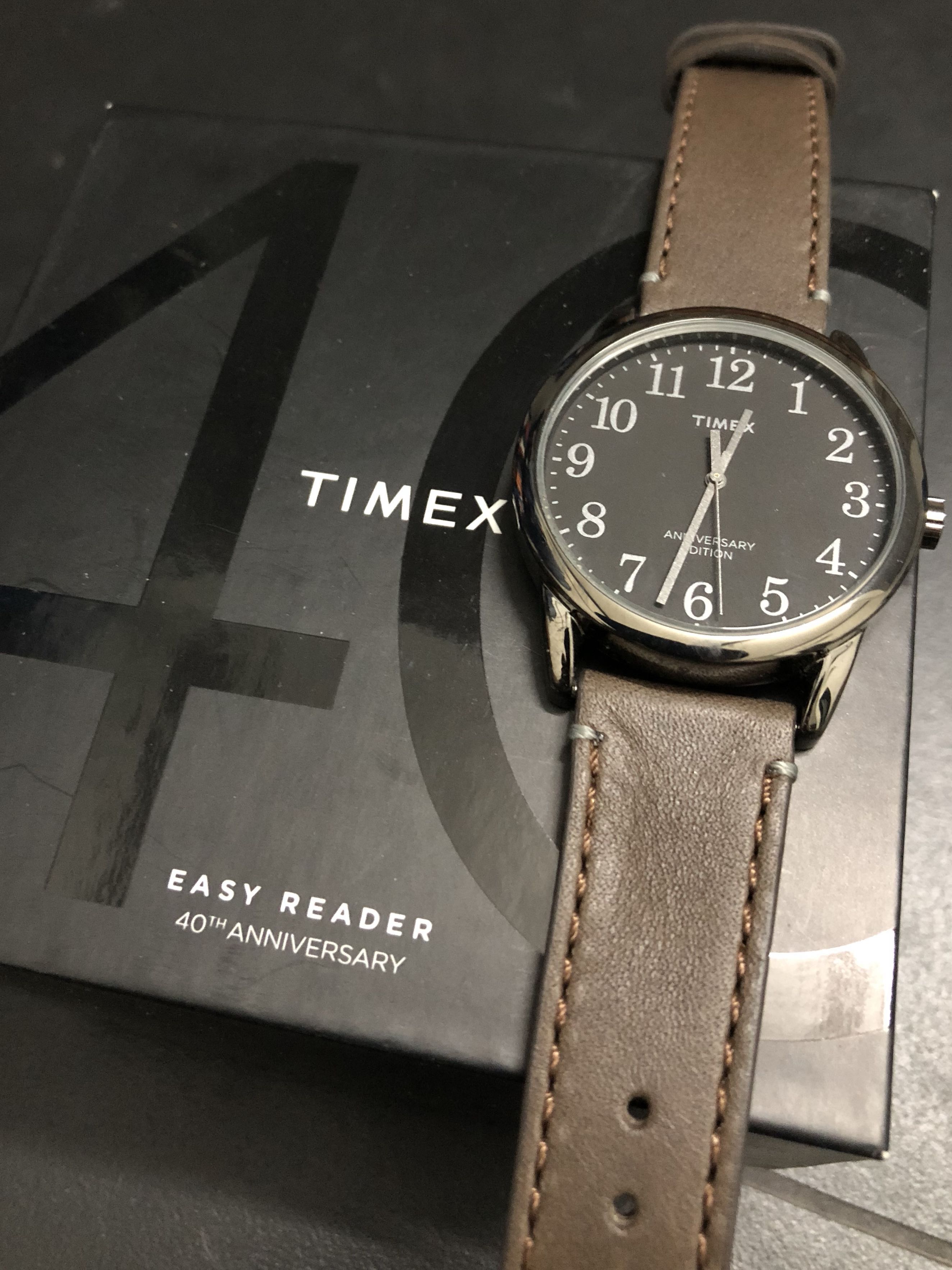Timex easy reader 40th sales anniversary edition
