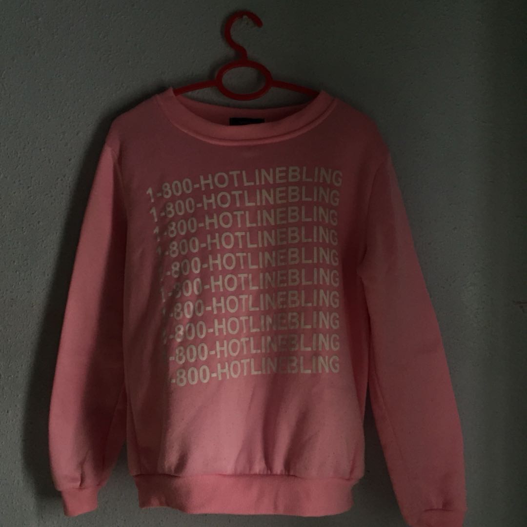 hotline bling sweater