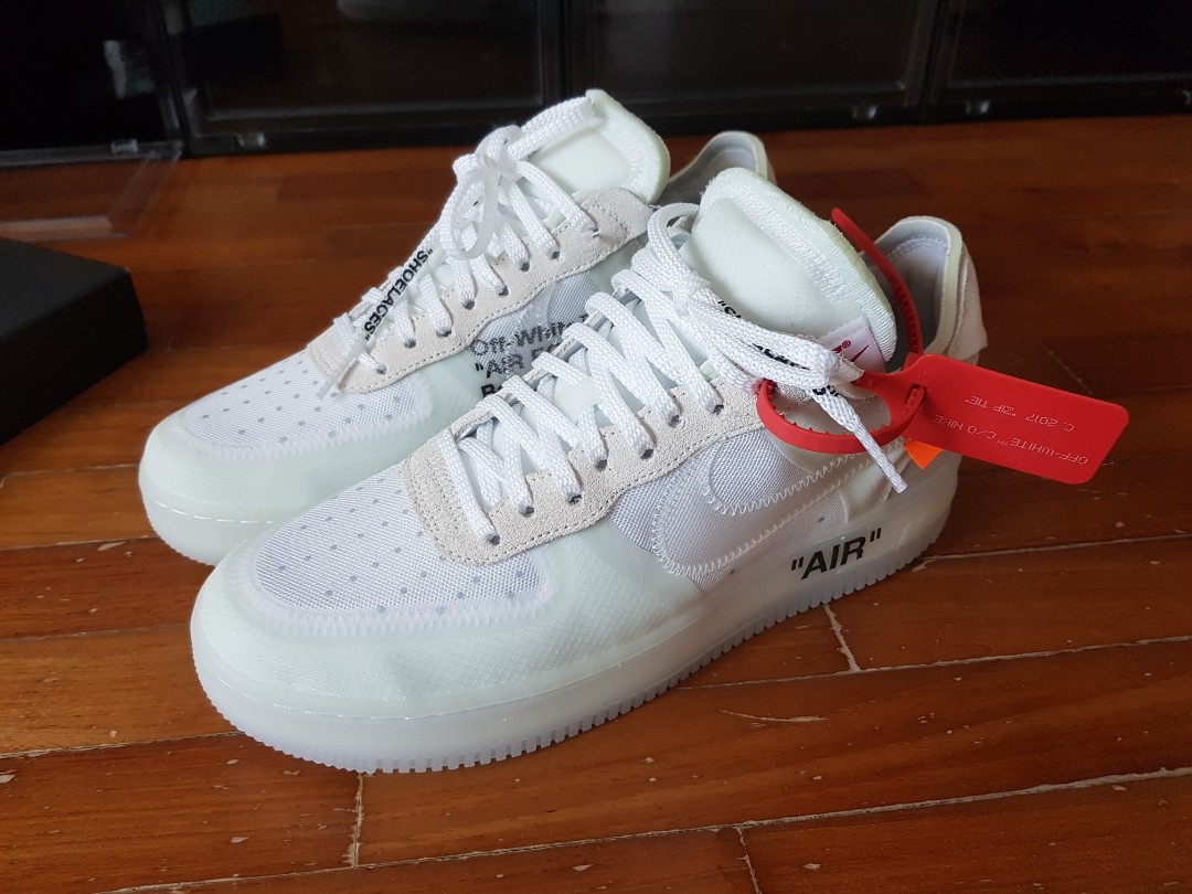 off white air force laces