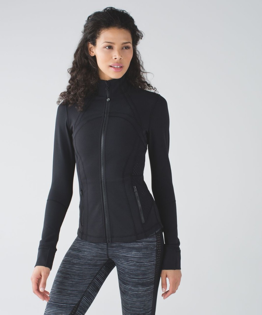 Lululemon black jackets clearance