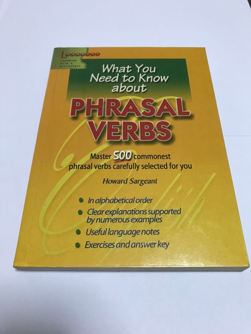 What You Need to Know About Phrasal Verbs, Hobbies & Toys, Books ...