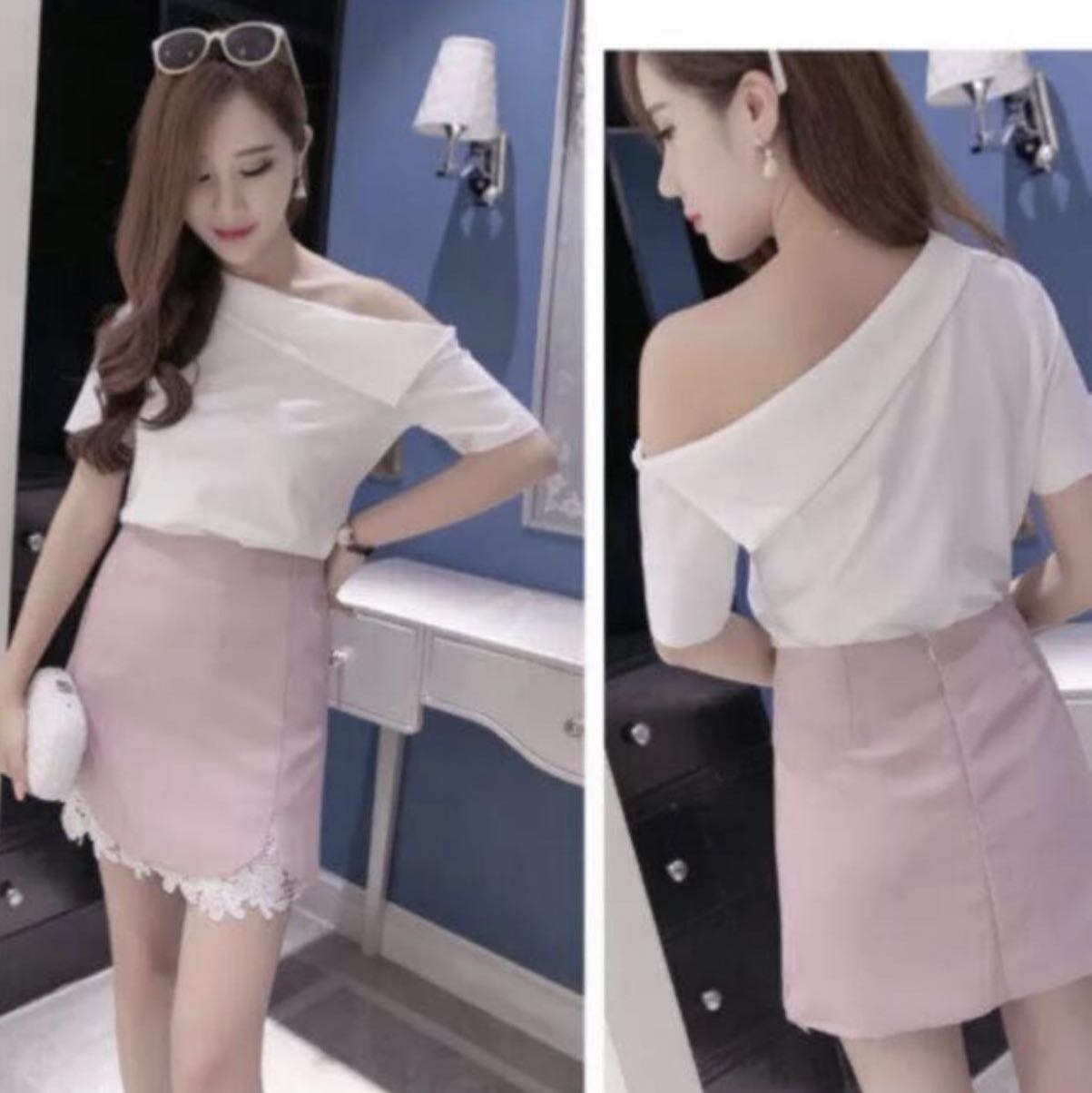 formal off shoulder top