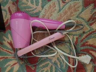 Philip hair dryer and time hair styler travel size