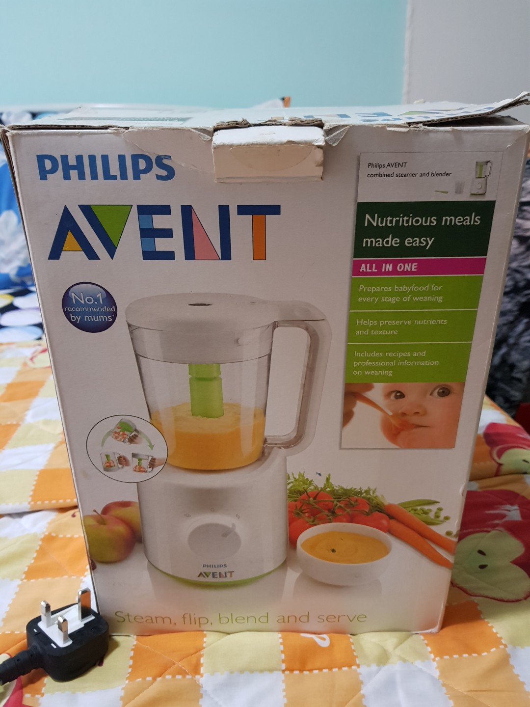 steam flip blend and serve