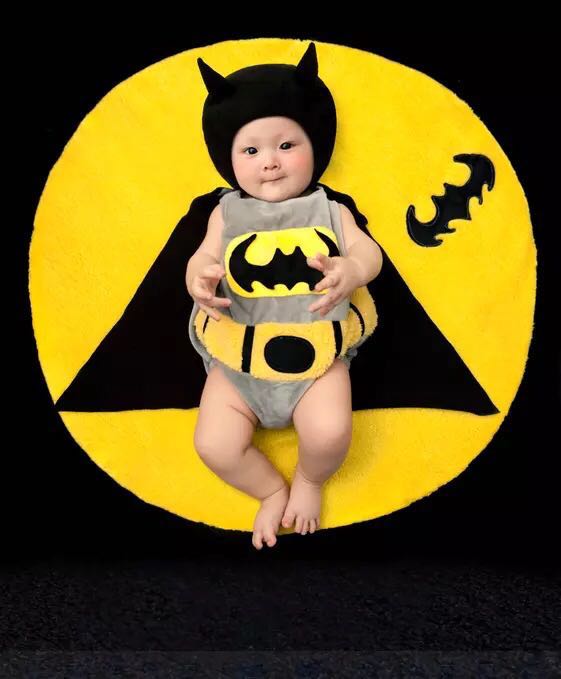 batman baby photoshoot
