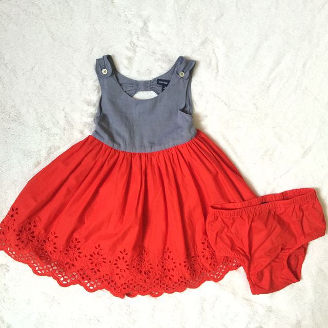 baby gap eyelet dress
